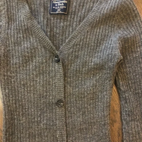 Gorgeous! Abercrombie Sweater Midi Dress Button Down - Picture 6 of 6